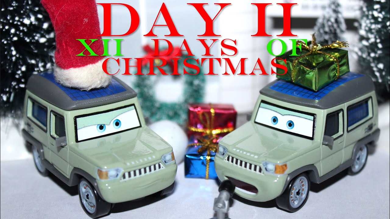 Disney Cars Miles Axlerod & with Microphone Thailand Variants  - Day 2 - 12 Days of Christmas 2022
