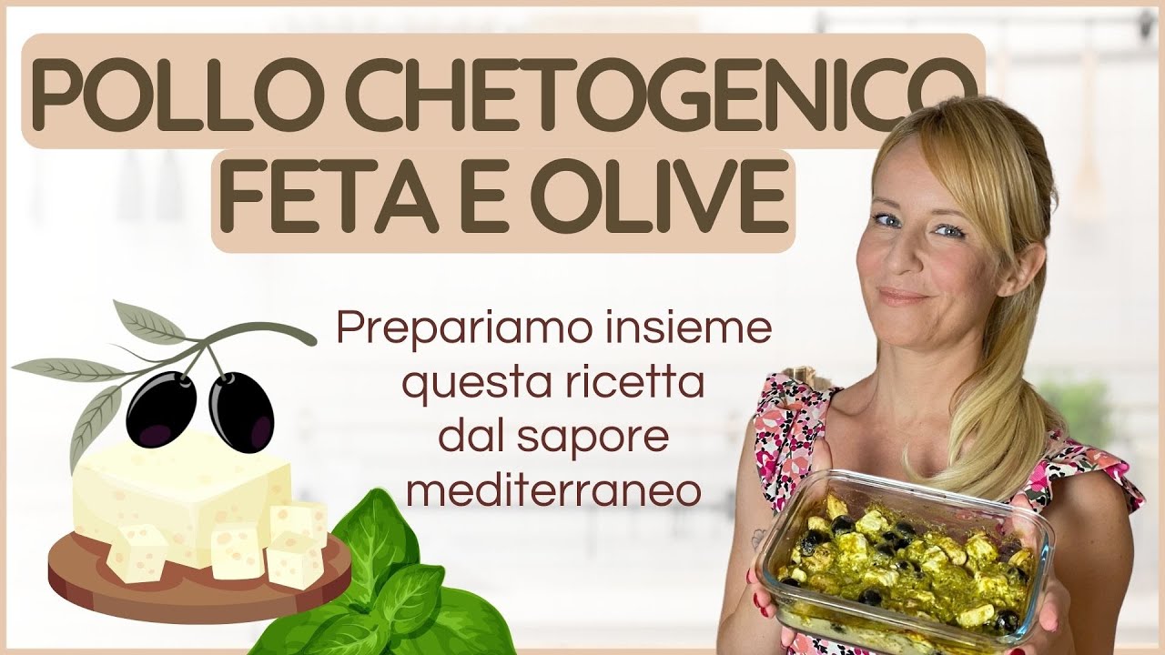 KETO RICETTE | Pollo chetogenico alle olive, pesto e feta 🍲