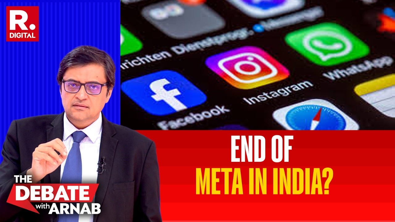 Arnab Goswami Exposes Meta: 