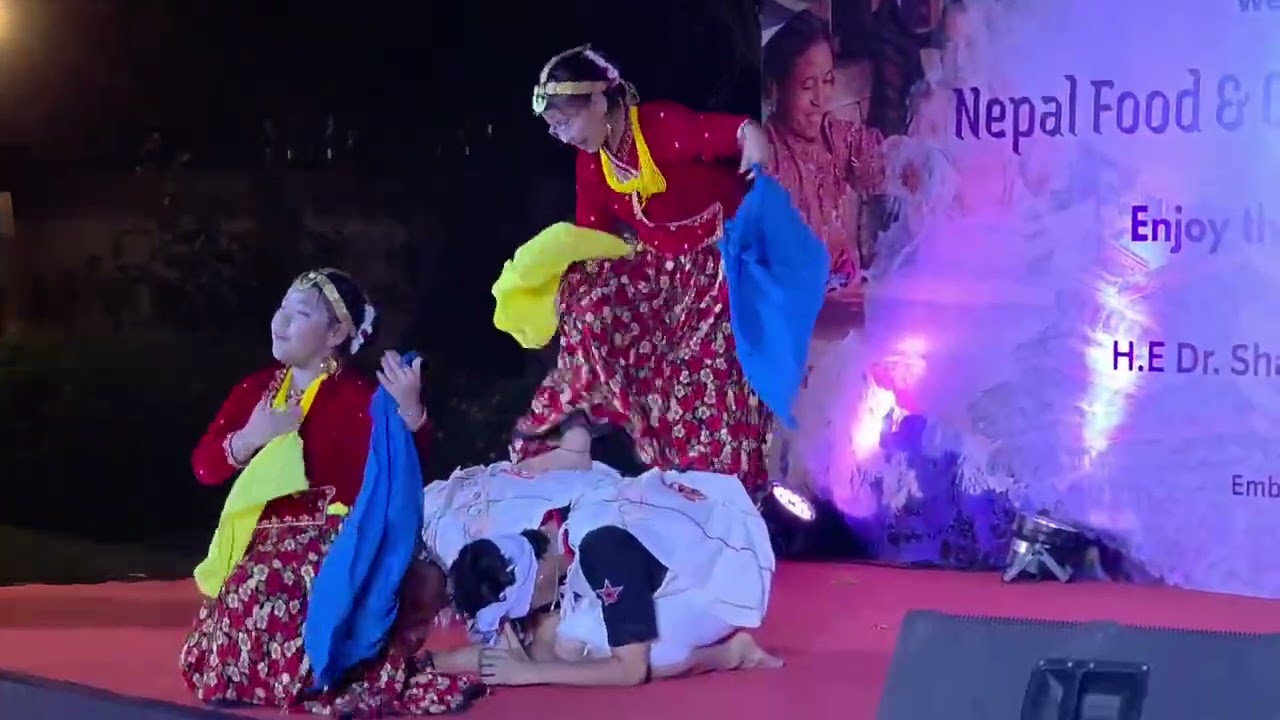 My Son's Performance at Embassy of Nepal, Food Fest 