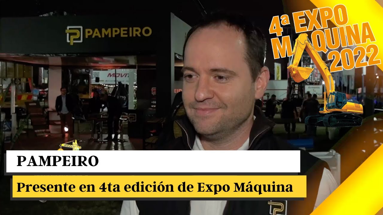 PAMPEIRO expuso su amplia gama de productos para la construcción en la Expo Máquina