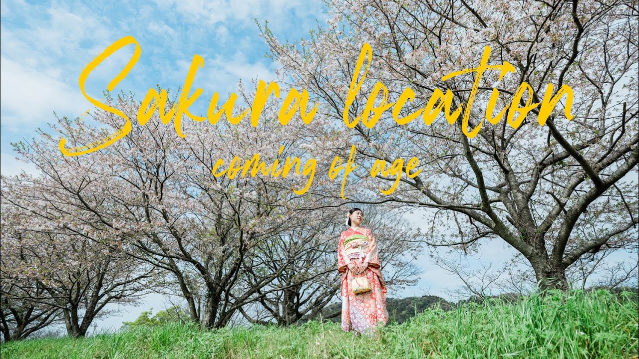 see right through｜sakura location coming of age vlog 08｜成人式前撮り