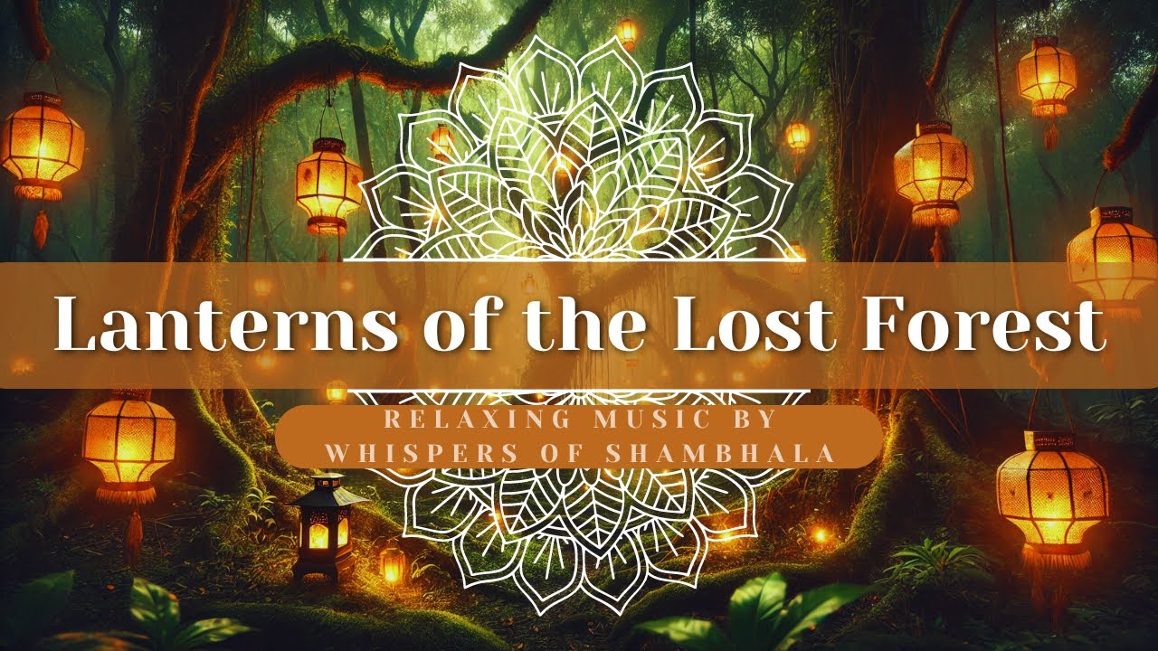 Lanterns of the Lost Forest 🌙 Enchanted Forest Ambience & Relaxing Whispers of Shambhala