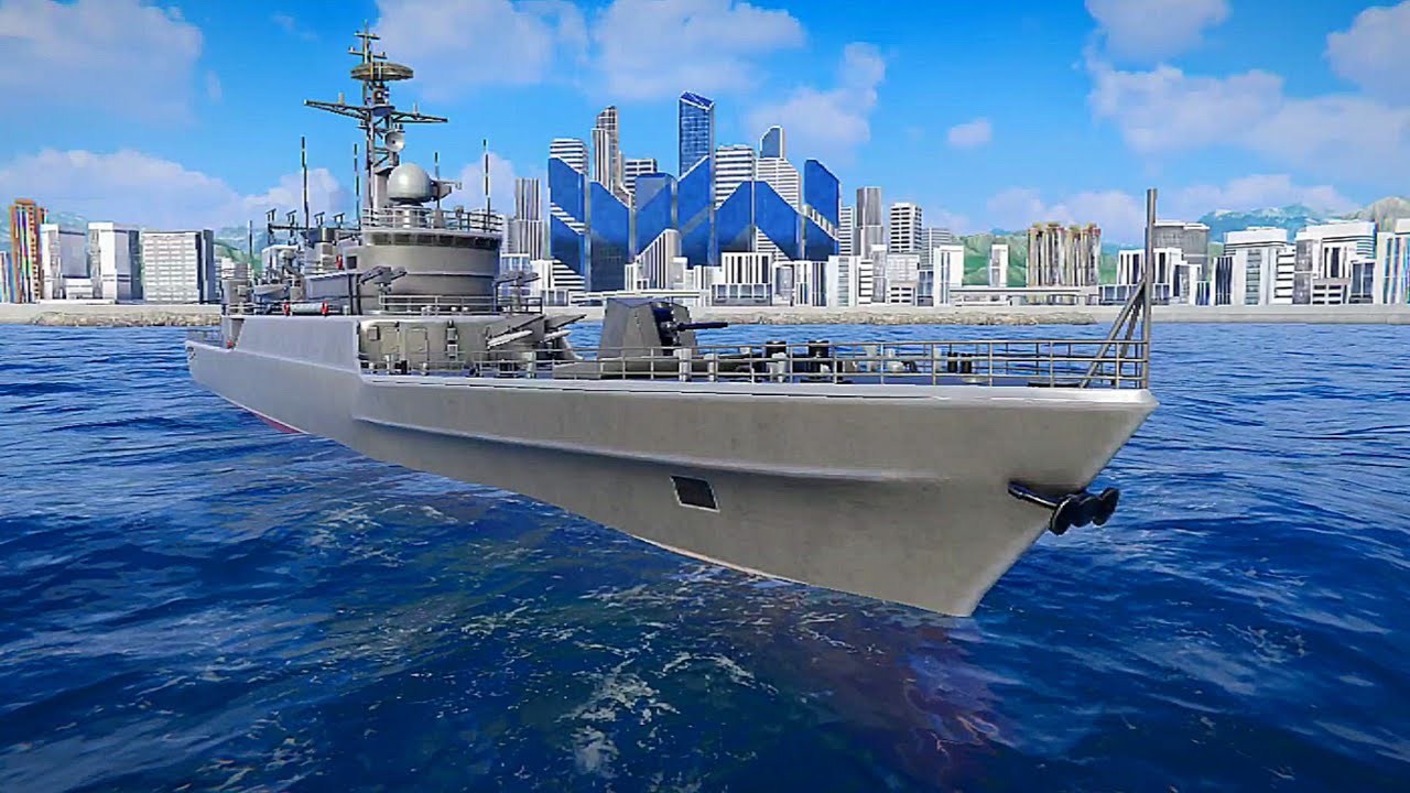 Modern Warships1: CN Type 053H2G Jiangwei The Best Anti Air Defence Tier 2 Ship.