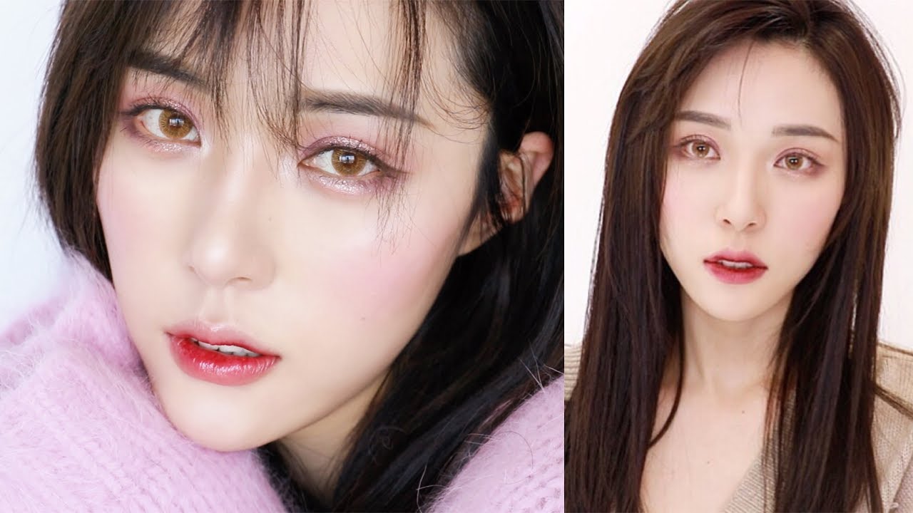 温柔可人的紫葡萄妆容 Purple eyeshadow makeup tutorial [仇仇-qiuqiu]