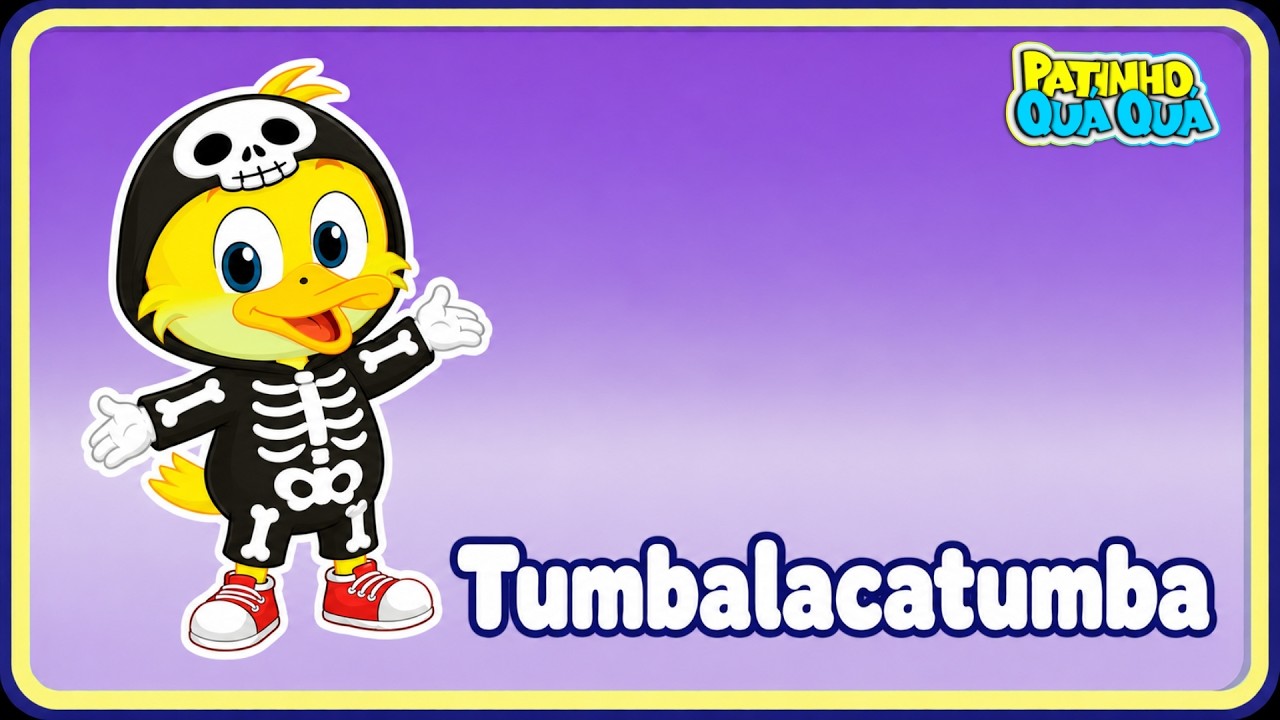 Tumbalacatumba - Dança das Caveiras - Desenho Animado - Música Infantil