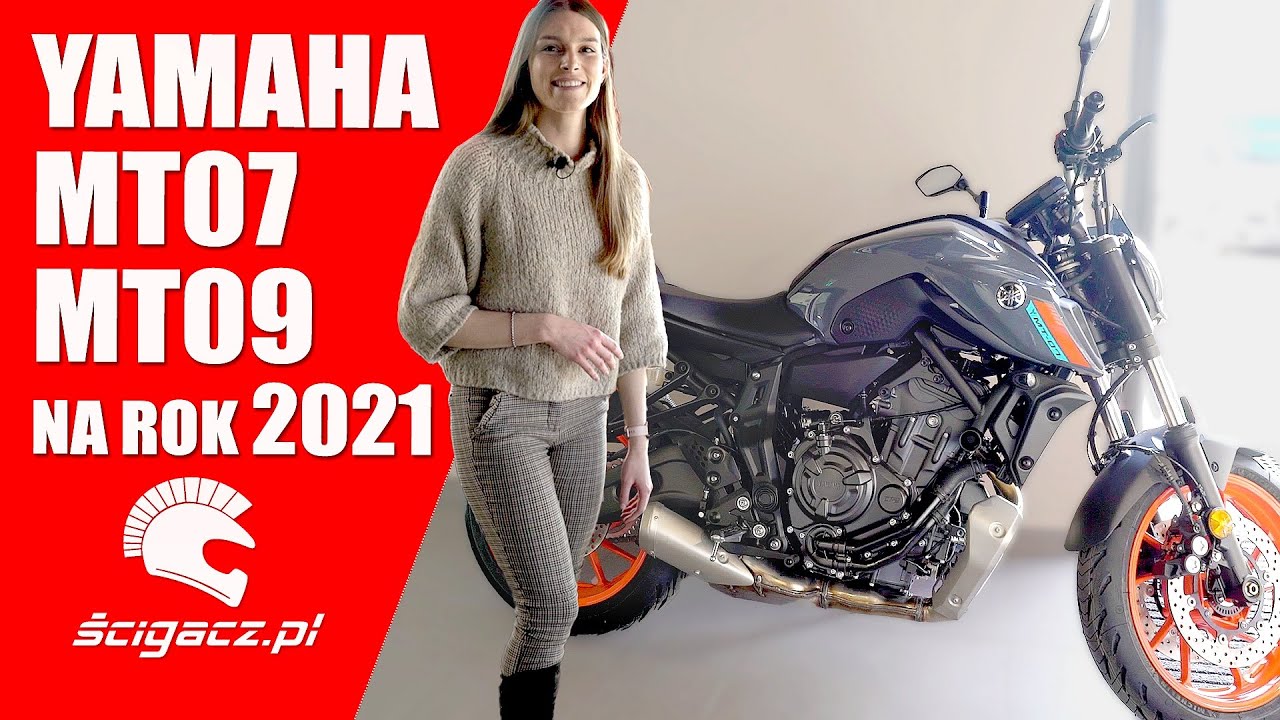 Yamaha MT-07, Yamaha MT-09 i MT-09 SP modele 2021. Dlaczego są tak popularne. Co jeszcze ulepszyli?