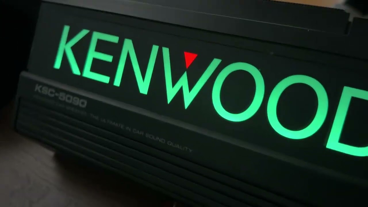 希少 KENWOOD KSC-5090 インジケーター  LED イルミネーション ケンウッド 当時物 旧車 ロンサムカーボーイ 光るスピーカー 高速有鉛 2026年2月23日