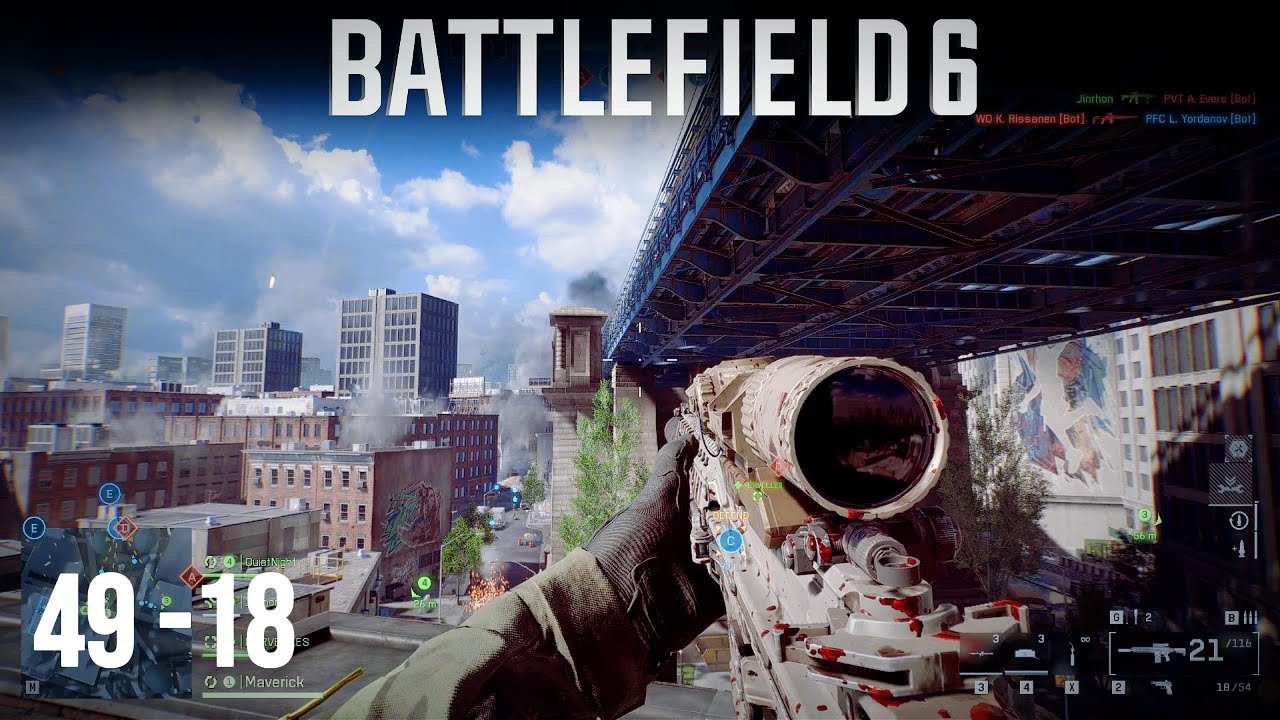 Battlefield 6 Is Battlefield at Its Best &ndash; Manhattan Bridge Conquest Gameplay [4K 60FPS | PC]