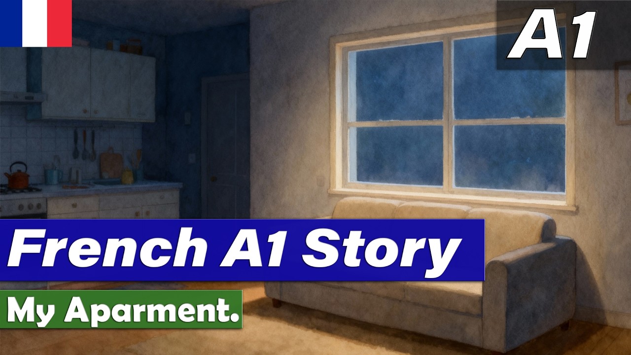 Learn French A1 | My Apartment | Simple Story |