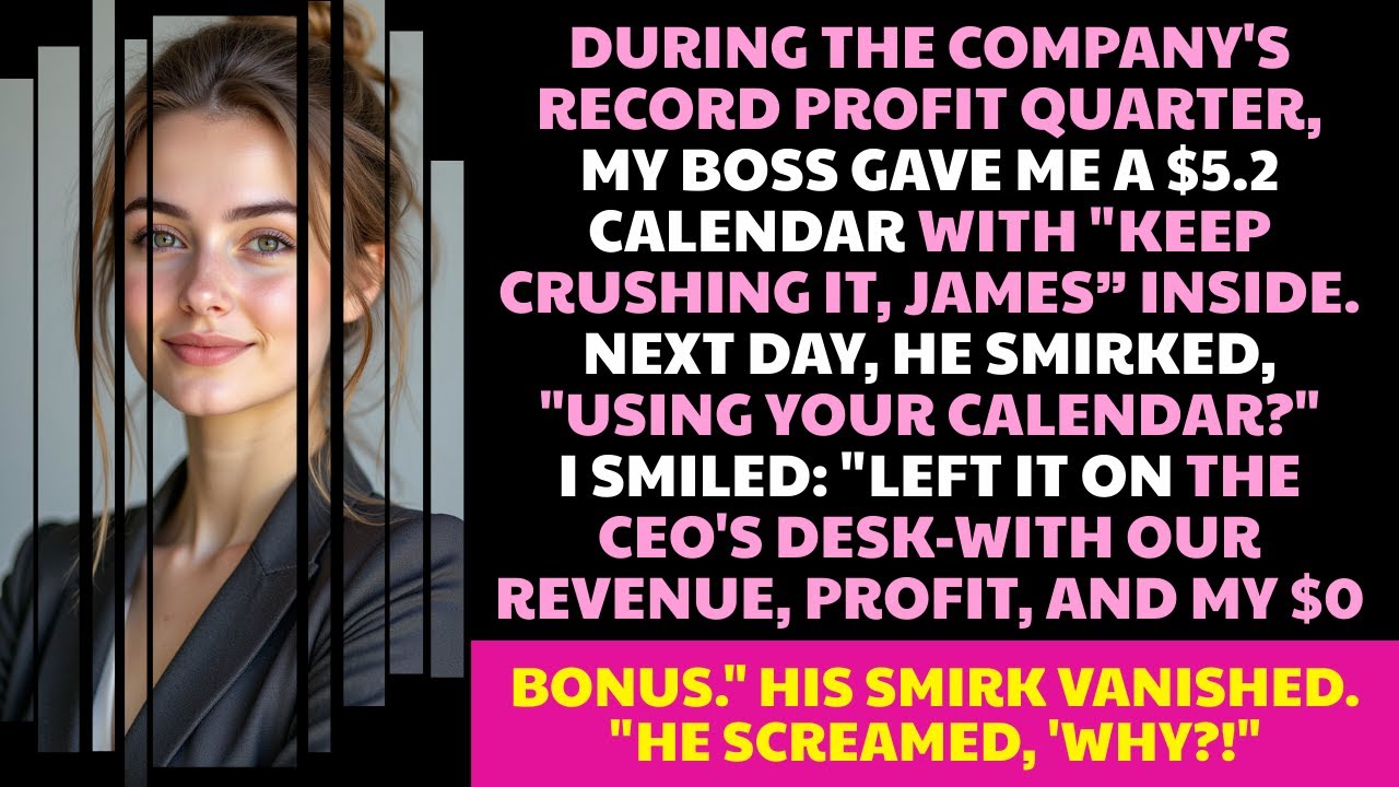 Record Profits. A $5.2 Calendar. What I Left on the CEO's Desk Changed Everything