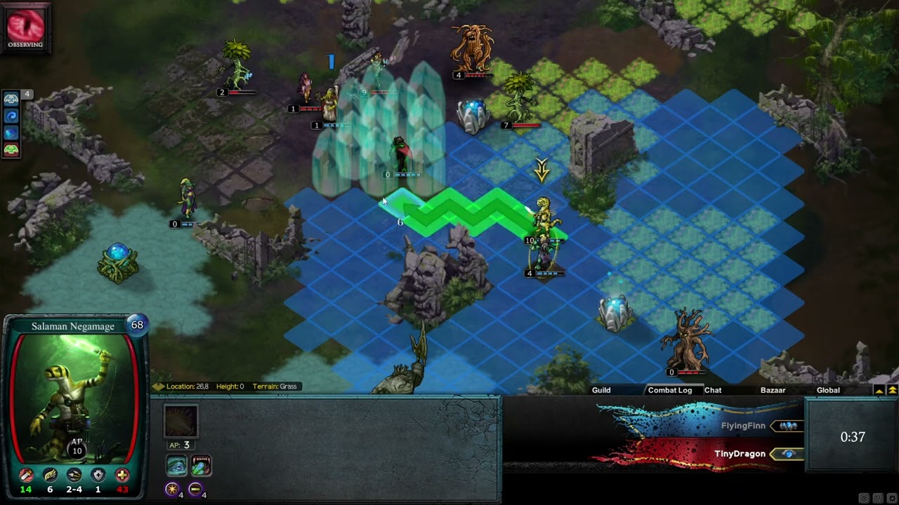 TinyDragon (KF TreeFolk/Naria) VS FlyingFinn (FS Adaptive) - Poxnora
