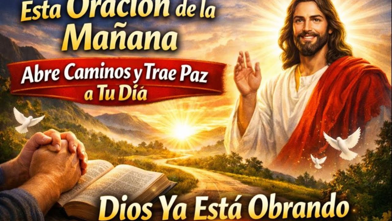 Esta Oración de la Mañana Abre Caminos y Trae Paz a Tu Día | Dios Ya Está Obrando