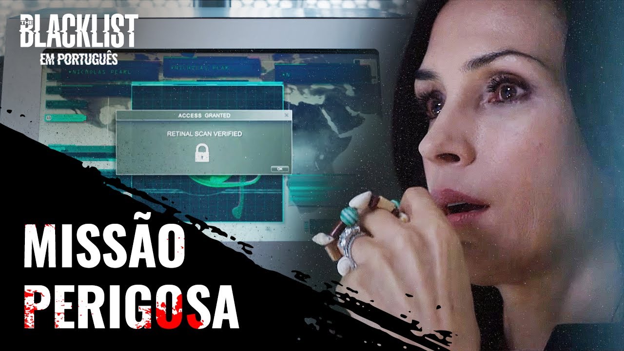 Tom arrisca muito tentando conseguir o íris do executivo | Temporada 3 | The Blacklist em Português