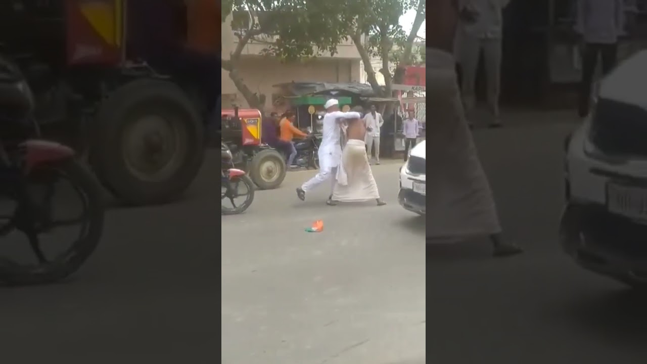 drunk man on road #independenceday #fight #funnyshorts #15august #shorts
