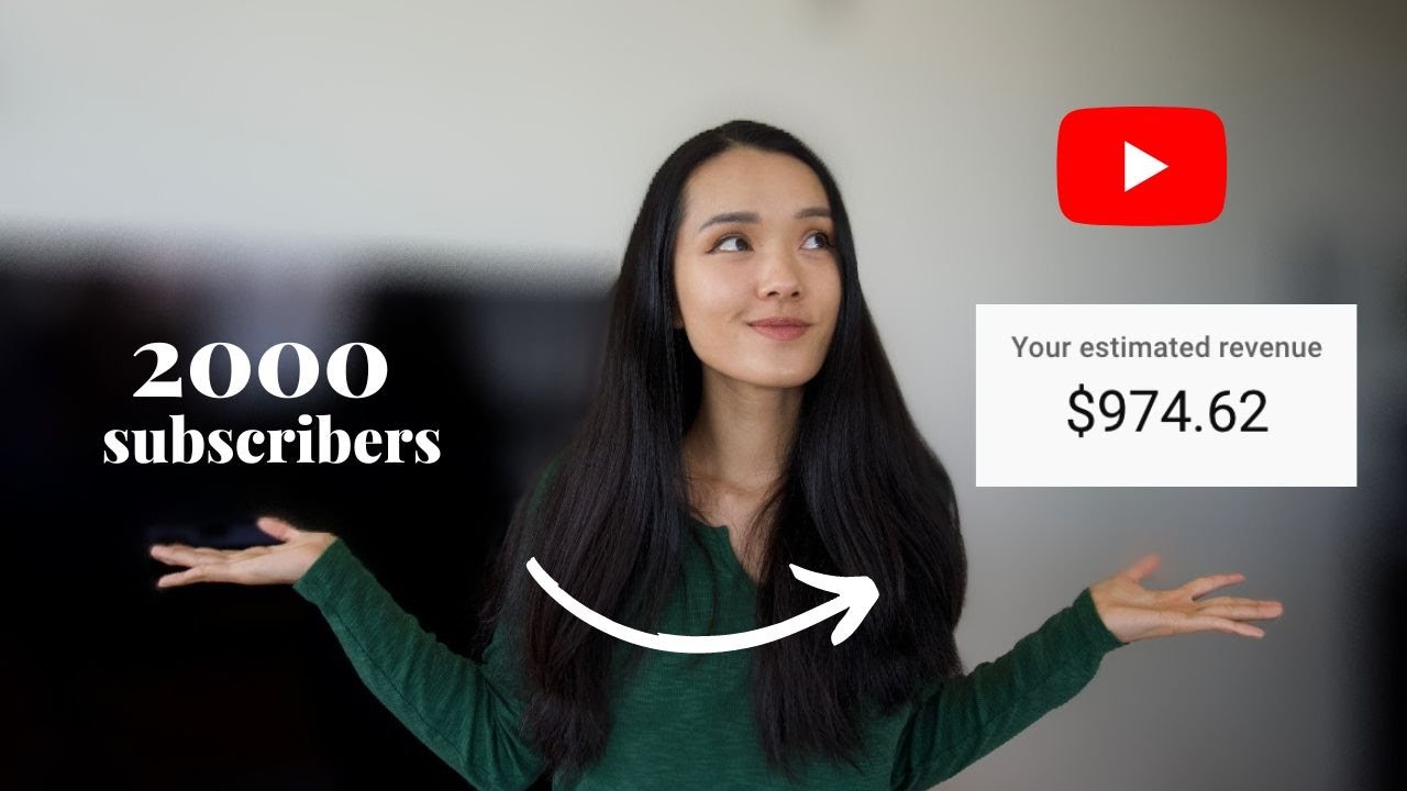 How Much I Make as a Small YouTuber | 2000 subscribers! Passive Income