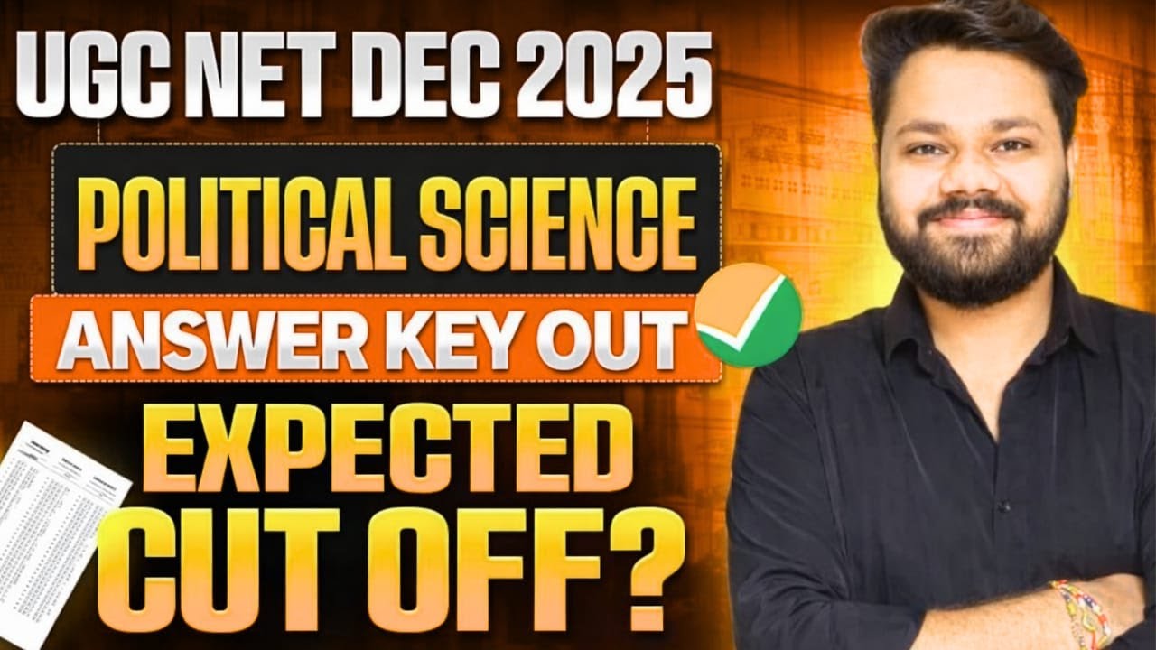 UGC NET Political Science Expected Cutoff 2025 | Category Wise Cut Off🔥| Harsh Rashiniya
