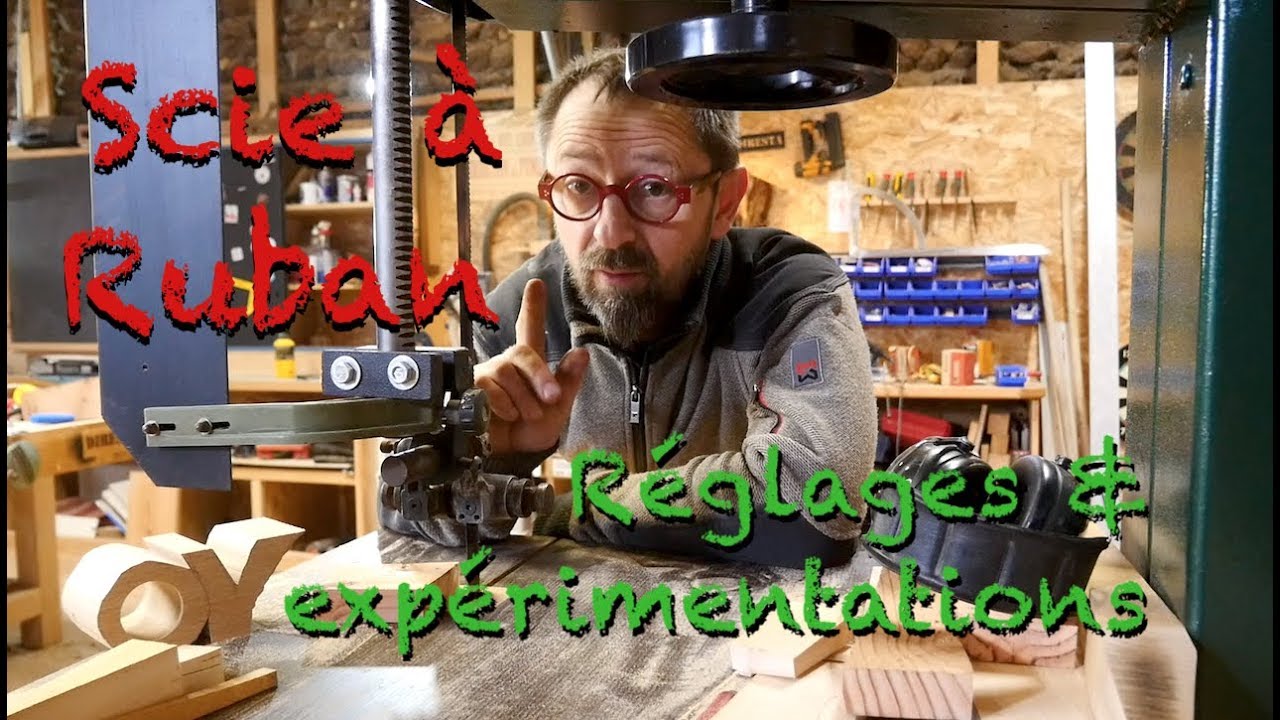 MA SCIE À RUBAN : RÉGLAGES ET EXPÉRIMENTATIONS