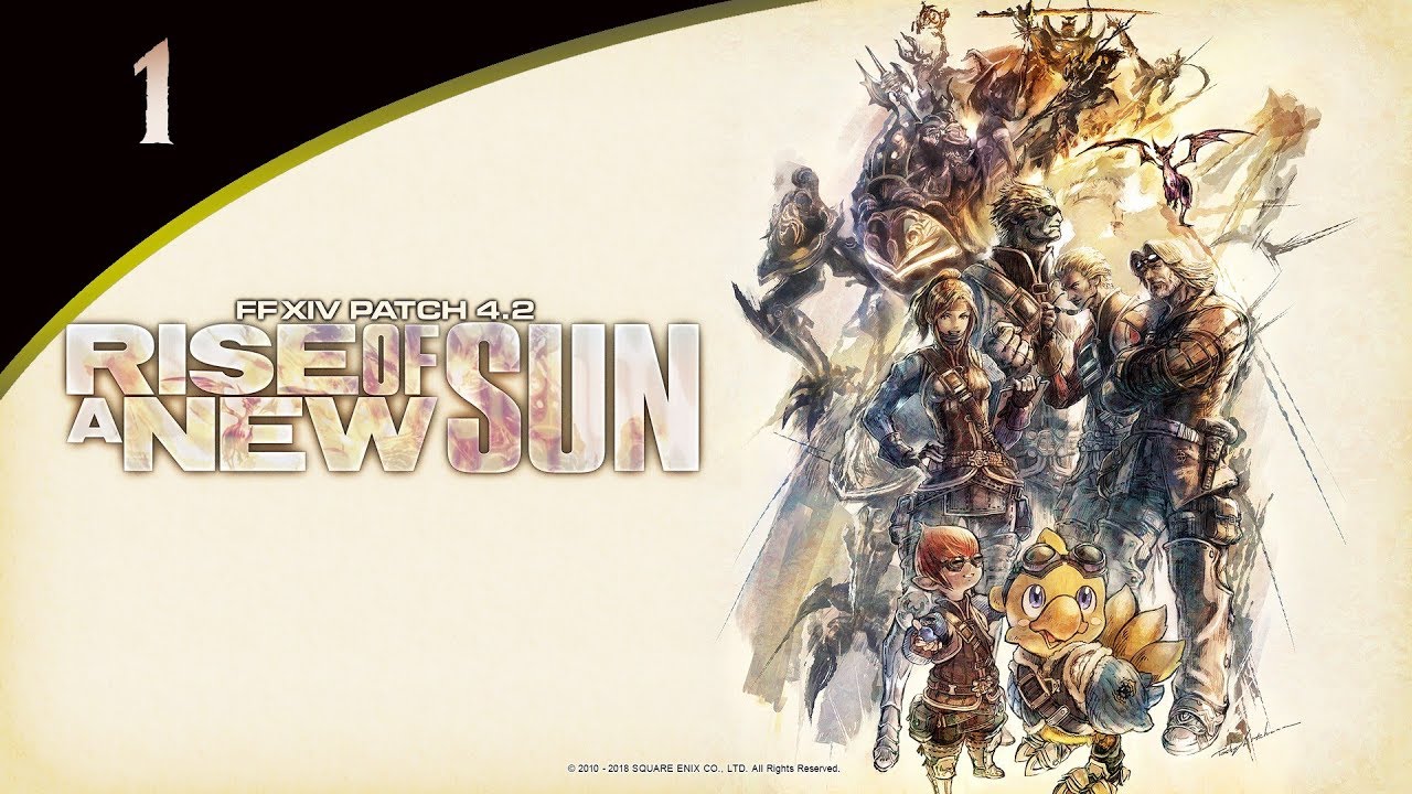 Final Fantasy XIV Stormblood: Сюжет Rise of a New Sun (Часть 1) (русские субтитры)