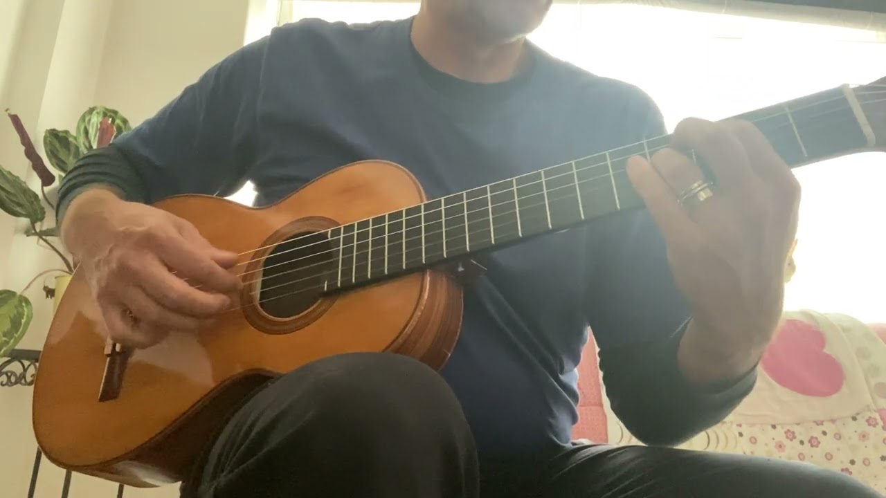 Practicing some Dominic Miller songs Jellinghaus Torres 77