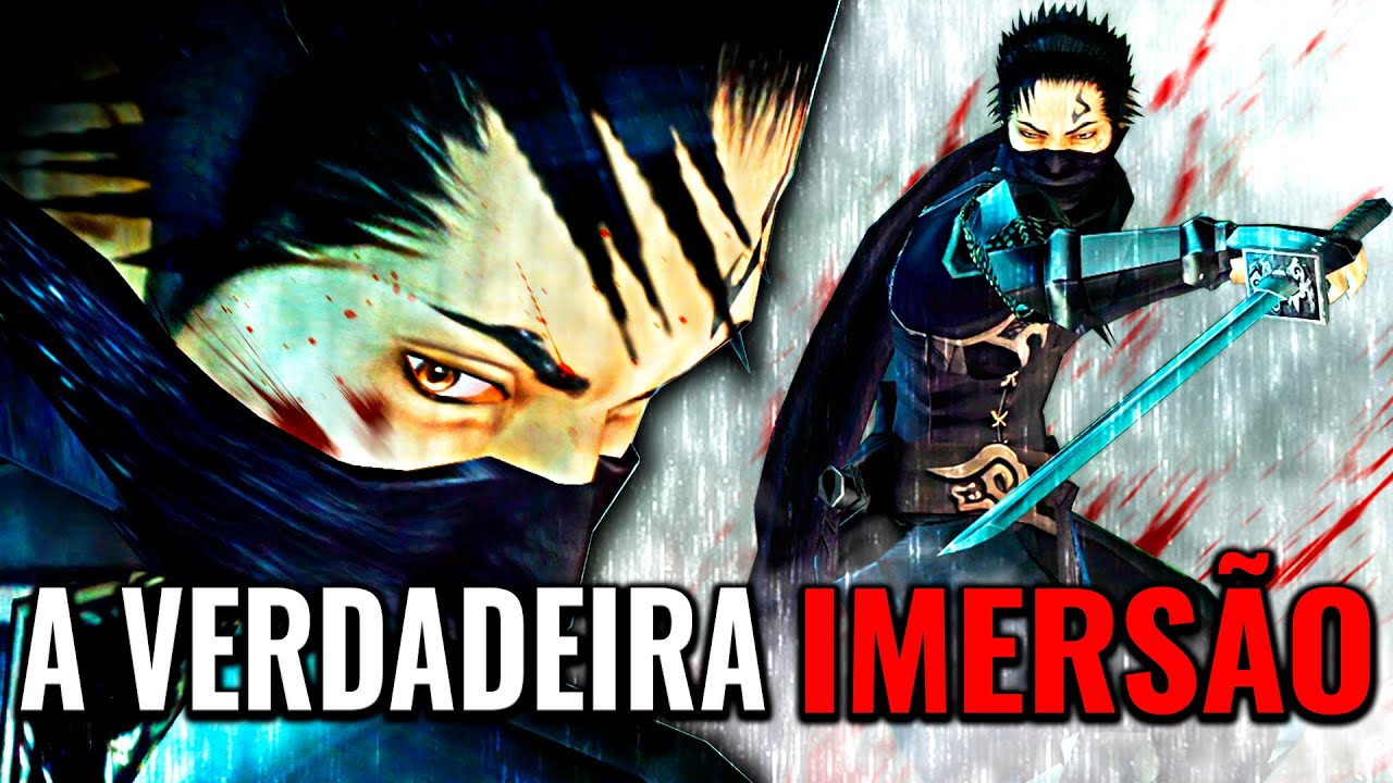 O JOGO DE NINJA MAIS IMERSIVO! SHINOBIDO WAY OF THE NINJA DO PS2 - O FILME