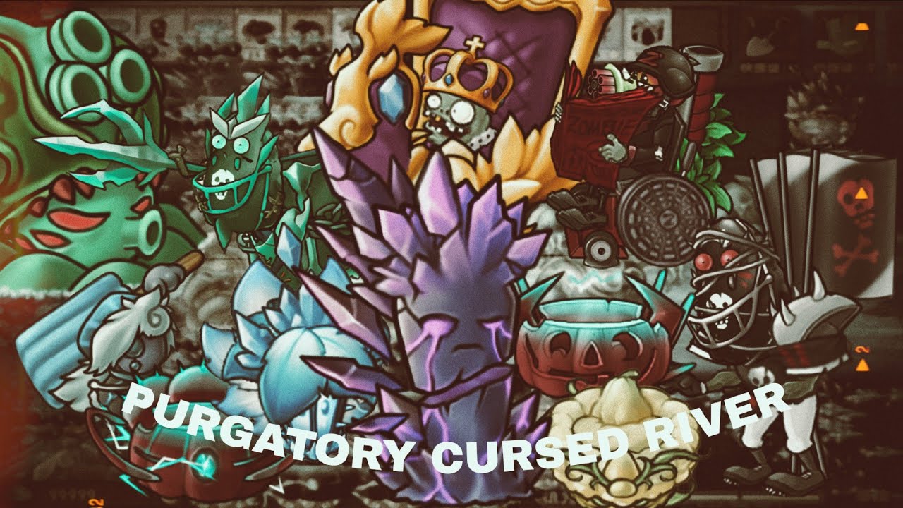 PvZ Fusion 3.4.1 | Purgatory Cursed River | w/ Ice Pharos Umbrella & Cryolina Reaper
