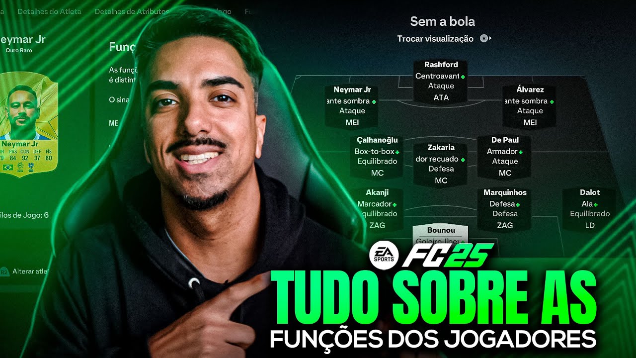 FC 25 - TUDO SOBRE OS ROLES (FUNÇÕES DOS JOGADORES) - O NOVO META DO JOGO!