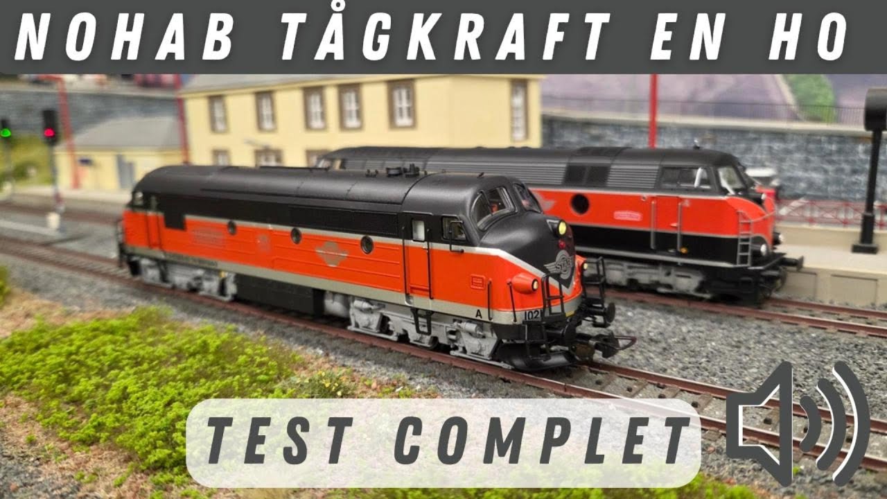 Dekas Tågkraft TMX 1021 en H0 — La NOHAB suédoise en miniature