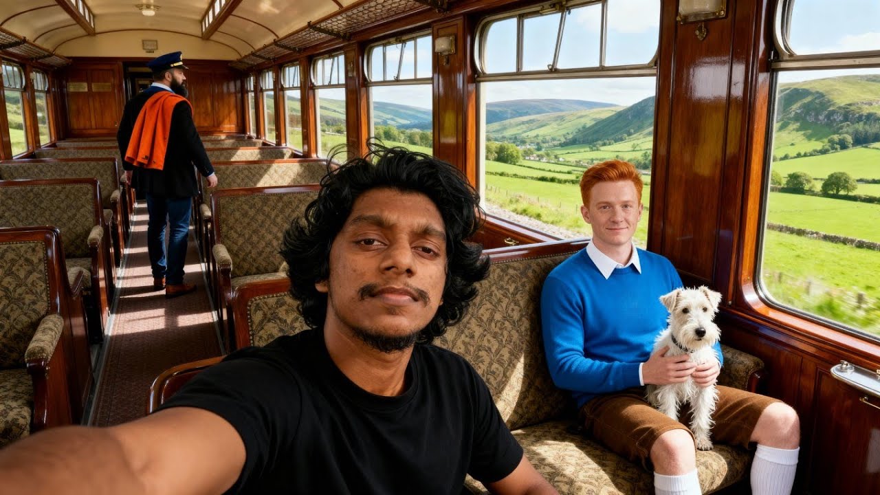 මම ටින් ටින් සමග ගවේශනයකට ගියා I went on an exploration with Tintin AI Generated Realistic Vlog
