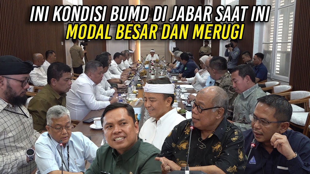 INI KONDISI BUMD DI JABAR SAAT INI | MODAL BESAR DAN MERUGI