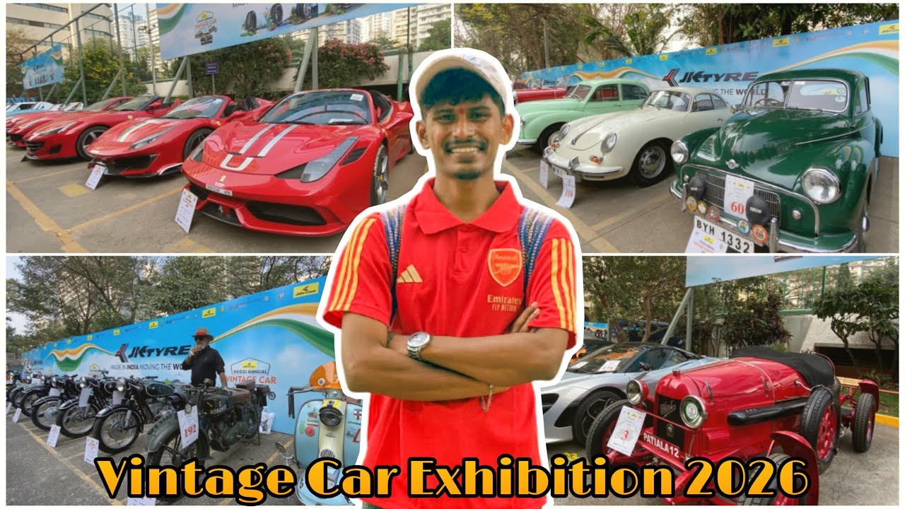 Vintage Cars Exhibition Mumbai 2026 | VCCCI Annual Vintage Car Fiesta 2026 | Life Unscripted