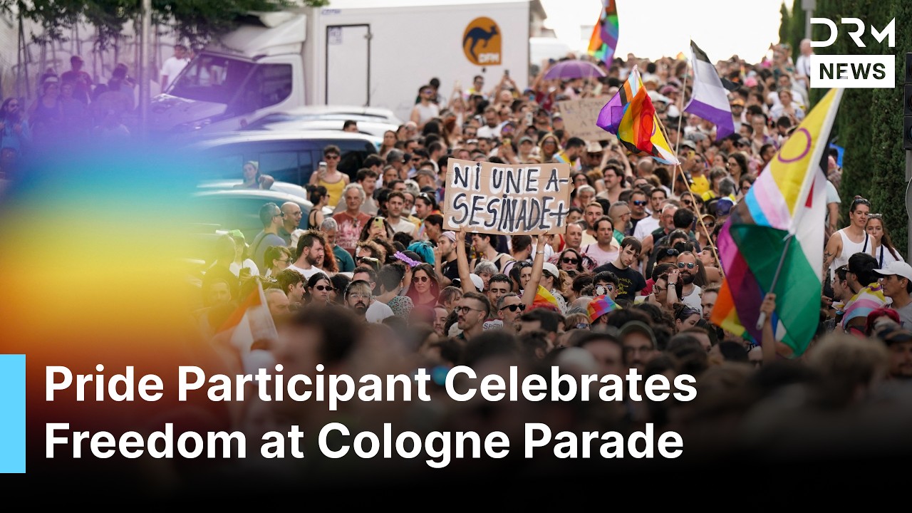 Thousands Celebrate LGBTQ Pride in Cologne as One of Europe's Biggest Parades Returns | AQ1G