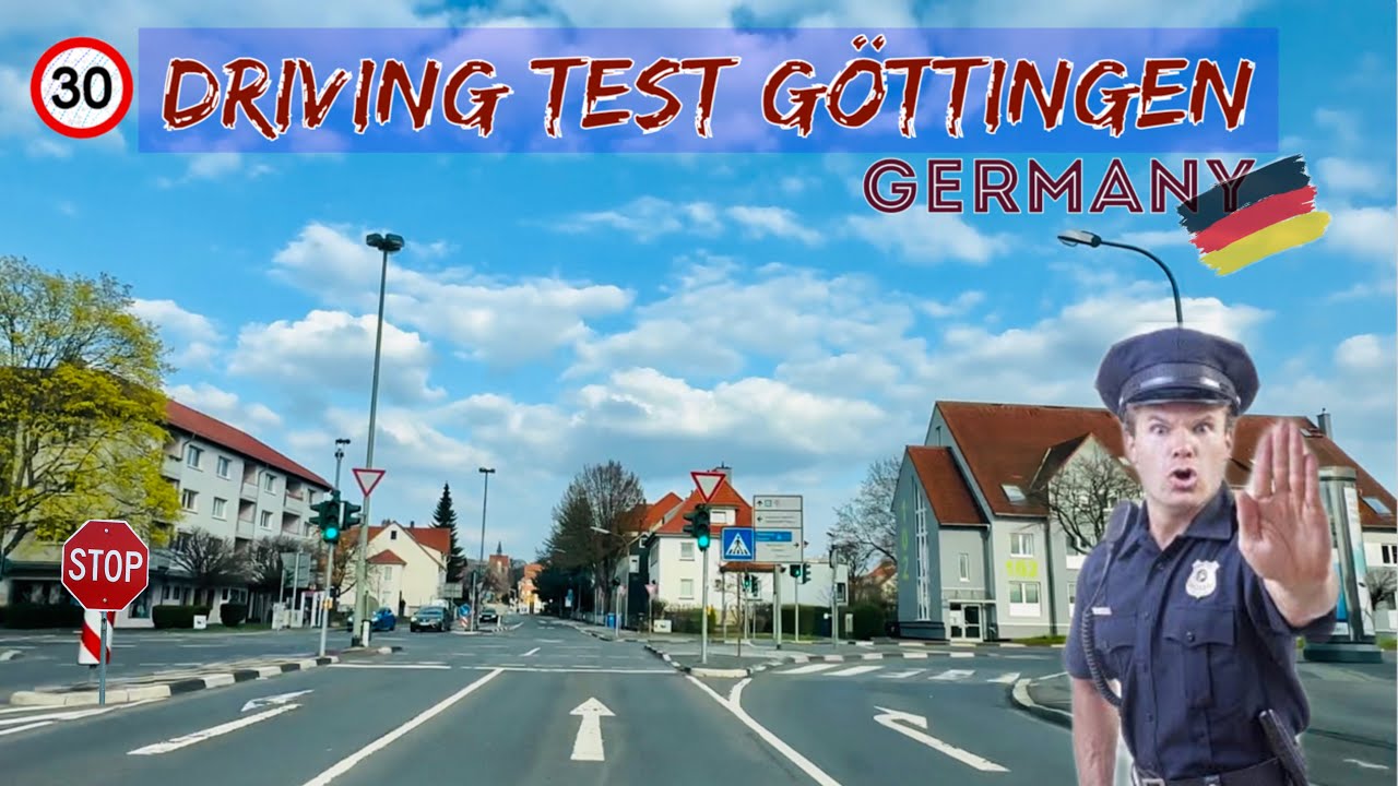 Prüfung Route Göttingen-Driving license Test Göttingen Route Video|Goettingen