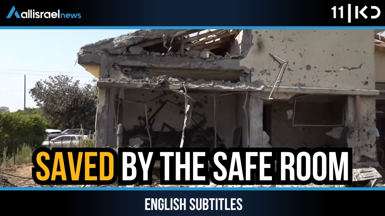 Direct Missile Hit Destroys Home — Family Survives Thanks to Safe Room | KAN 11