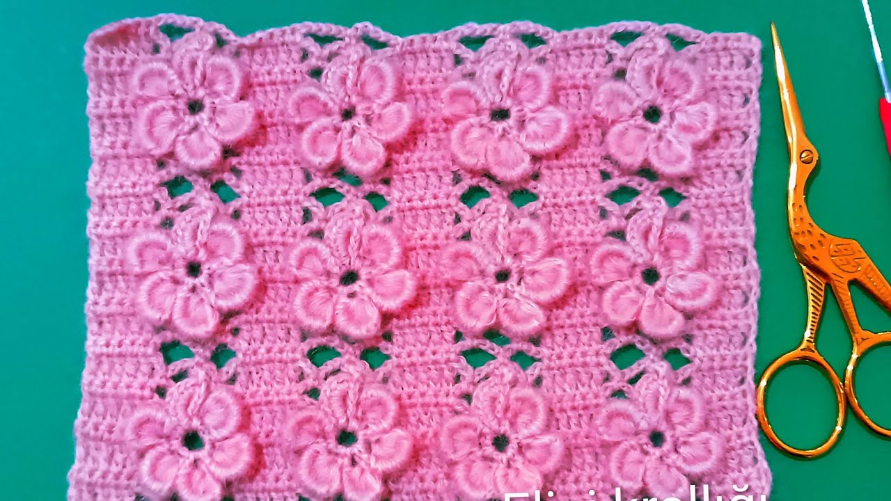 MANOLYA MODELİ✔️ÇEYİZLİK YELEK ETOL ŞAL BULUZ YAPIMI✔️MAGNOLIA PATTERN CROCHET KNITTING INSTRUCTIONS