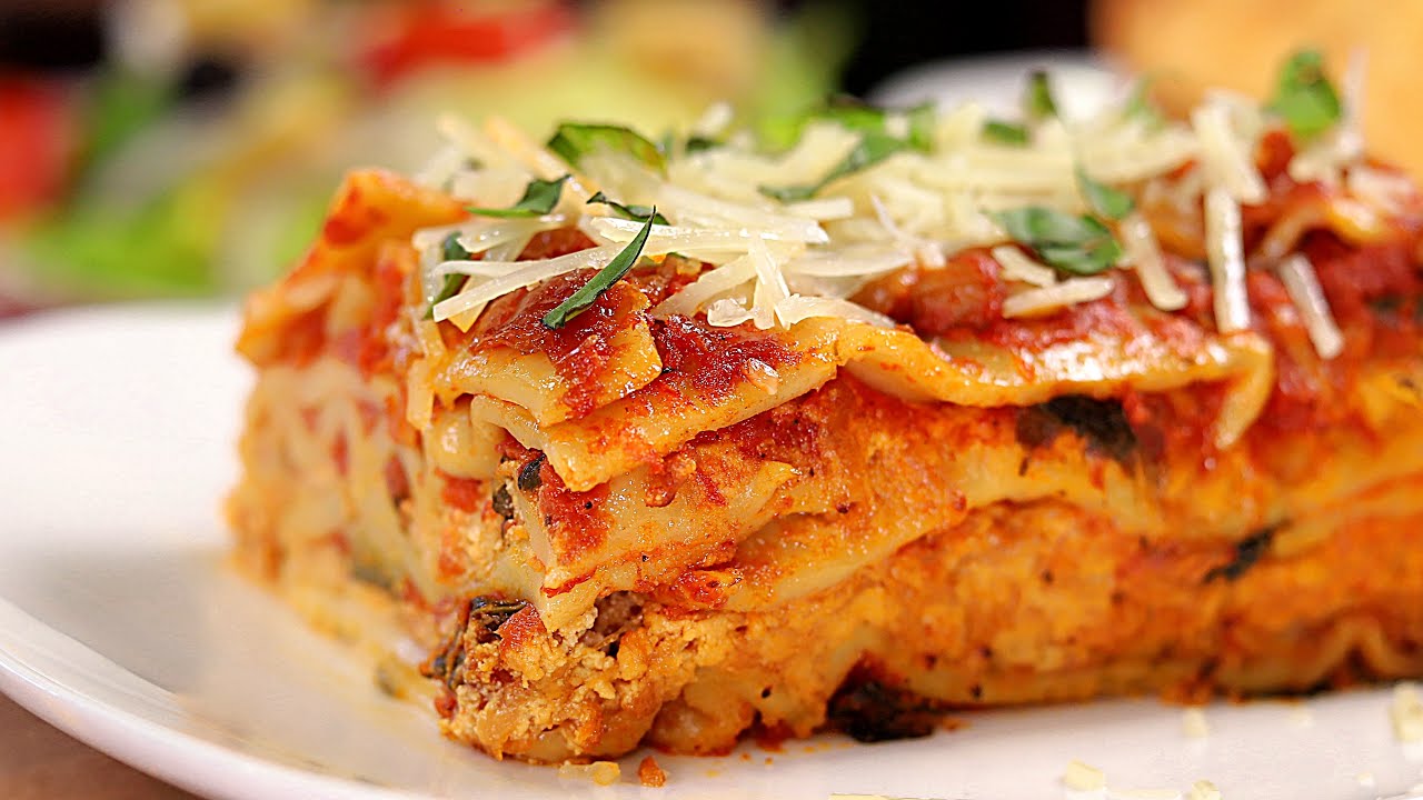 20 min Veggie Lasagna. Prep it & Forget it—AMAZING!
