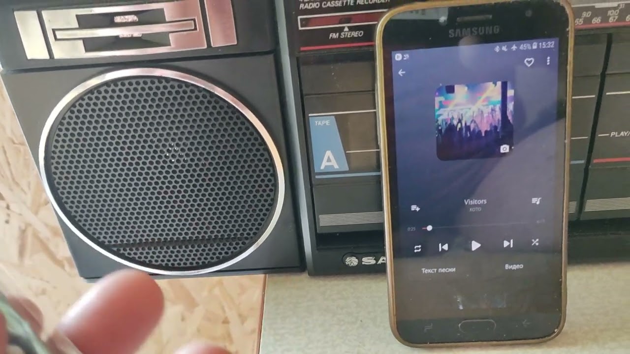 SANYO M W703K BLACK Часть 2. USB/FM/AUX/Bluetooth/Remote control.