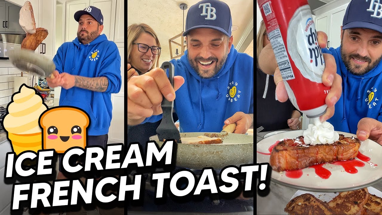 This is AMAZING! *Ice Cream French Toast!*