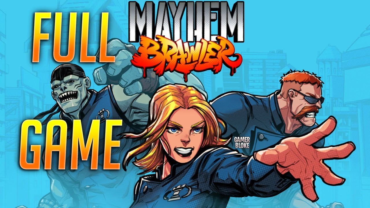 Mayhem Brawler - Full Game (100% Walkthrough)