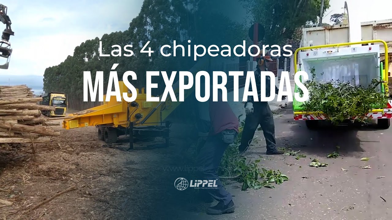 Las 4 chipeadoras m&aacute;s exportadas Lippel