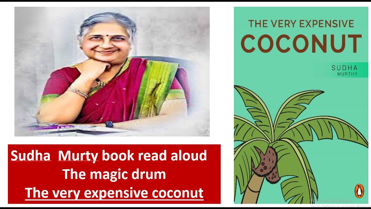 the Very Expensive  Coconut  ||sudha murty story book read aloud || the magic drum