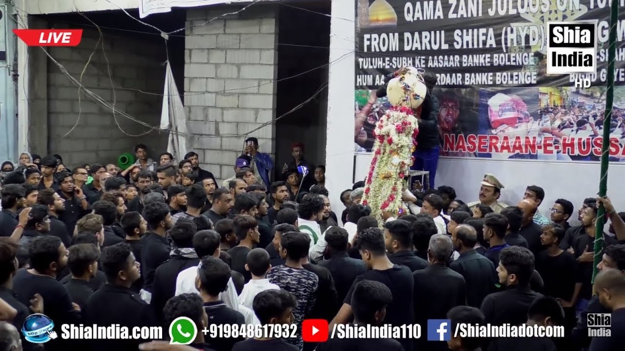 8th Muharram Matam From Bargah-E-Hzt-e-Abbas (A.S) 1440-2018