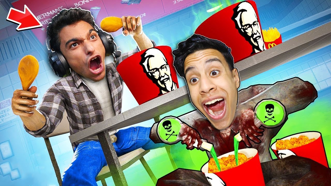 لعبة الغميضة الهروب من عبده ماندو تحولت الي دجاج كنتاكي (المشروب السحري) !! 🔥😱 | Garry's Mod
