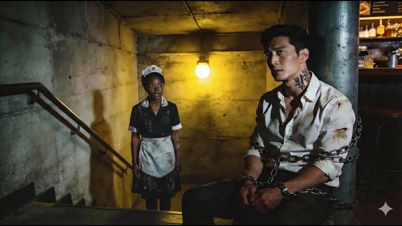 Black Maid Found A Korean Mafia Boss Locked In The Basement, What Happened Next Is Shocking...