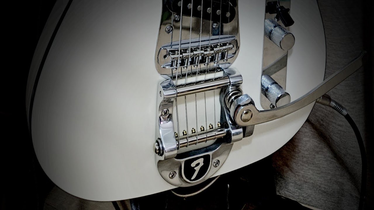 Squier Telecaster + Bigsby B5 (