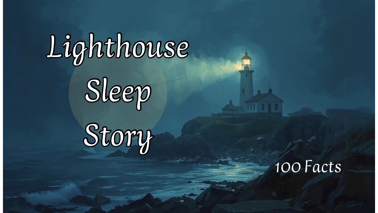Gentle Seaside Lighthouse Vigils 🌊 100 Relaxing Facts - Waves, Beacons & Salt Air | Sleep,Meditation