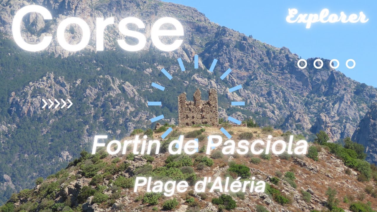Corse, visite du fortin de Pasciola