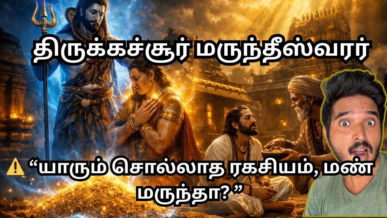 மண் தான் மருந்தா? 🤯 | திருக்கச்சூர் மருந்தீஸ்வரர் ரகசியம்🛕