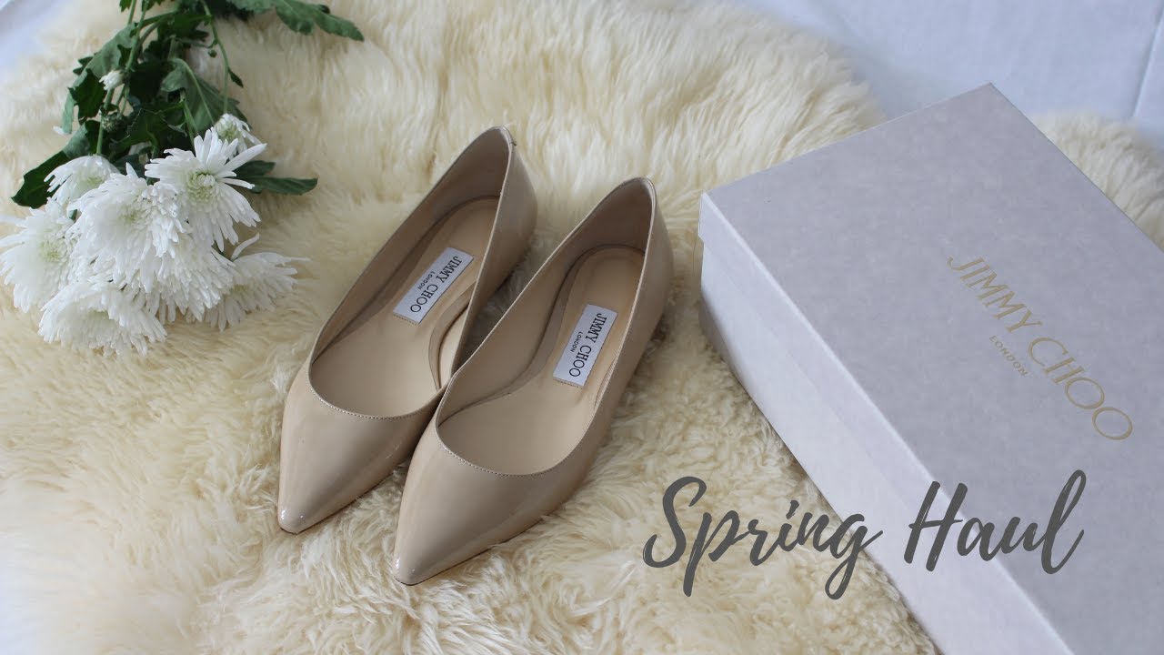 The Spring Haul (JIMMY CHOO ROMMY FLATS, COS, ZARA)