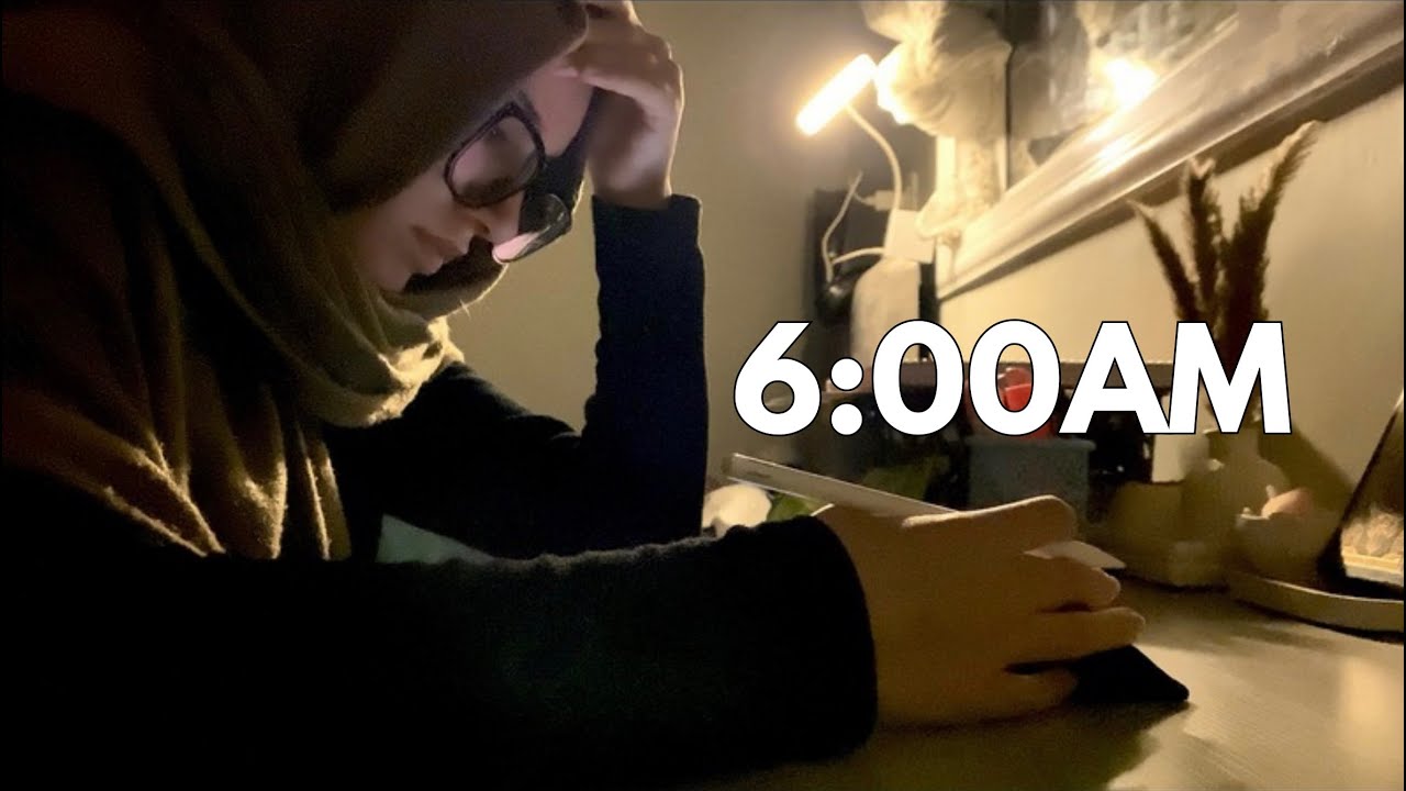 صراع فترة الامتحانات (صحيت الساعه 6:00) 🩺